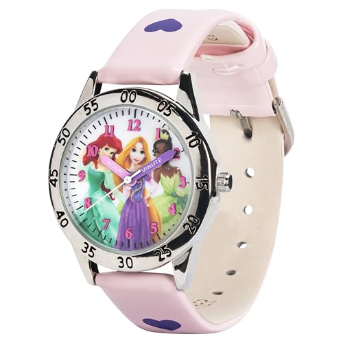 Disney Kids' PN1171 Analog Display Analog Quartz Pink Watch