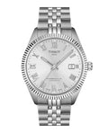 Tissot Ballade Powermatic 80 COSC 39mm, Swiss Automatic Watch for Men, Stainless Steel Case, Silver Dial, T1564081103300