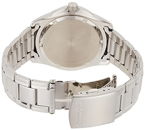Citizen Quartz Mens Watch, Stainless Steel, Classic, Silver-Tone (Model: AG8300-52L)