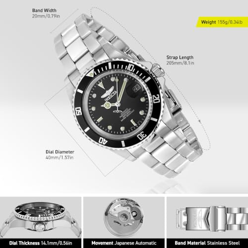 Invicta Men's Pro Diver Collection Coin-Edge Automatic Watch