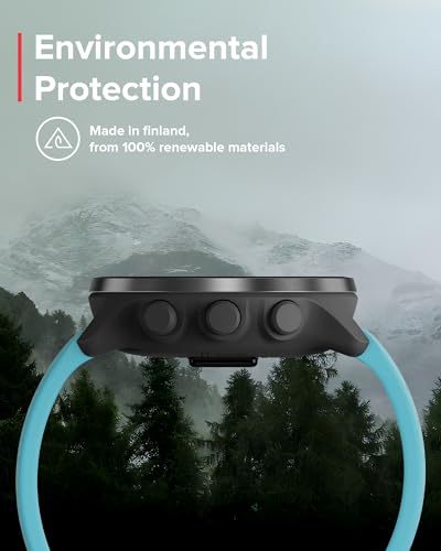 SUUNTO D5 Dive Computer with Color Screen and Exchangeable Straps, Aqua Blue