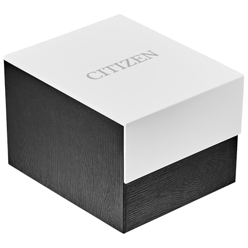 CITIZEN Men's Eco-Drive Chronograph Sport Casual, Brown Leather Strap, Beige Dial, Chronograph, Date (Model: CA4215-04W)
