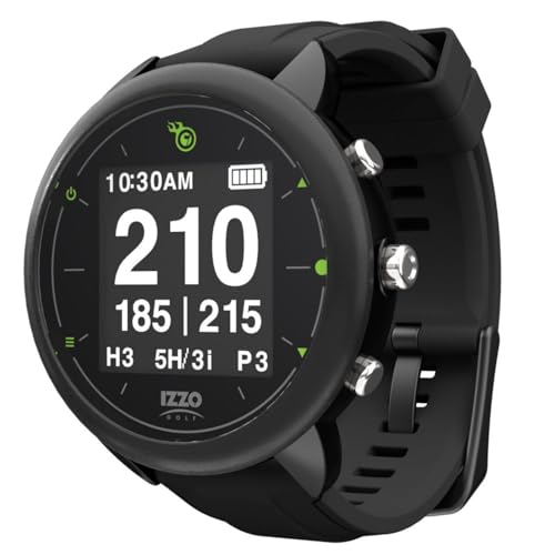 Izzo Golf Swami Golf GPS Watch with Personalized Club Suggestions