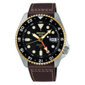 SEIKO 5 Sports SKX GMT Automatic Black Dial Men's Watch SSK036