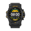 Hard Hat Watches – Big Rig Rugged Smart Watch for Men, 5ATM Waterproof Watch, Dual-Band GPS Tracker, 2-Week Battery, Gorilla Glass, Workout and Fitness Tracker with Heart Rate Monitor and Pedometer