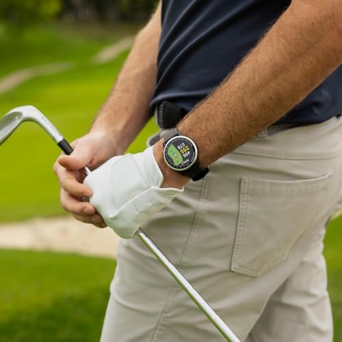 Garmin Approach S44 (Silver/Twilight) Golf GPS Smartwatch Gift Box Bundle