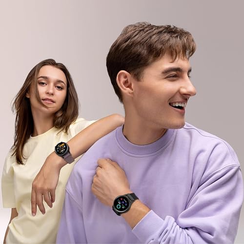 Folavii 20mm Magnetic Braided Nylon Band Compatible With Garmin Vivoactive 6/Vivoactive 5/3/3 Music Watch Bands, Quick Release Stretchy Strap Replacement for Venu Sq 2/Forerunner 55/165/245/645