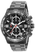 Invicta Men's 14879 Specialty Chronograph Silver Grey Dial Gunmetal Ion-Plated Stainless Steel Watch