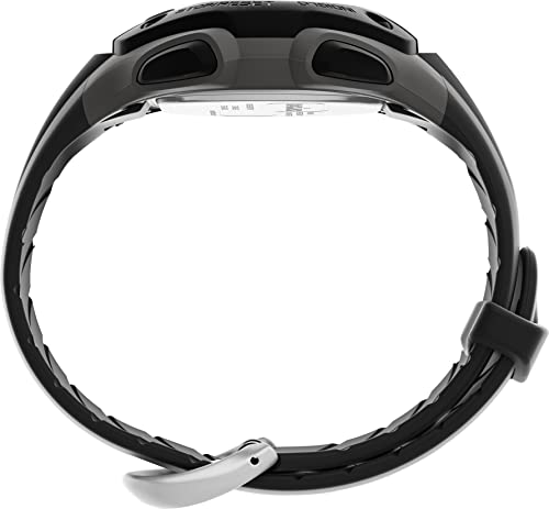 Timex Men's Ironman Triathlon Classic 30 38mm Watch – Gray Case with Black Resin Strap