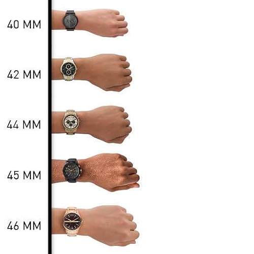 Armani Exchange A|X Automatic Watches for Men, Black/Gold Stainless Steel Watch