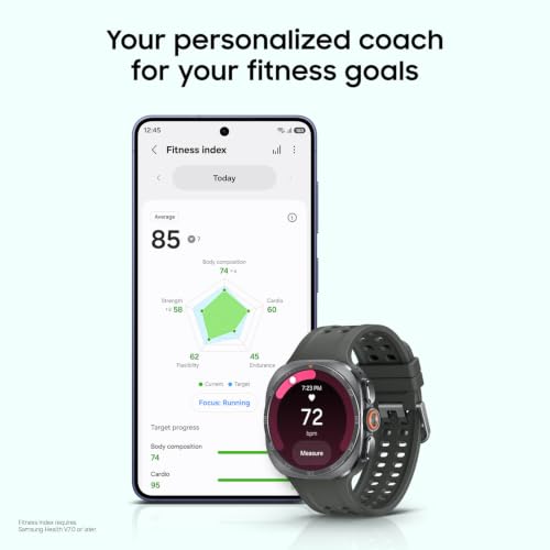 Samsung Galaxy Watch Ultra2, Titanium Gray, 47mm LTE Smartwatch