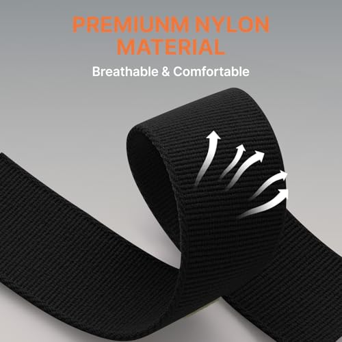 Bandletic Compatible with Apple Watch Ultra 3 Band Men Women, Wide Tactical Stretchy Nylon Soft Sport Loop for iWatch 49mm(Ultra 3/2/1),46mm(11/10),45mm(9/8/7),44mm(SE3/SE2/SE/6/5/4),42mm(3/2/1)