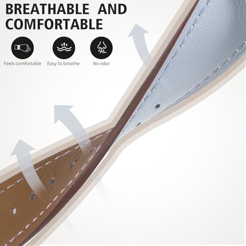 Italy Genuine Leather Watch Bands Men Women Compatible with Samsung Galaxy 7 6 4 5 40mm 44mm/5 Pro 45mm/4 6 Classic/Active 2 Band, 20mm Quick Release Wear-resistant Leather Watch Replacement Straps