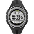 Timex Men's Digital 43mm Watch - Black Band Digital Dial Black Case