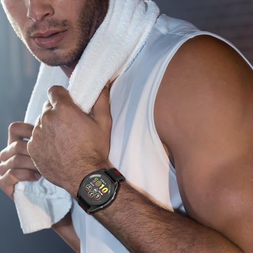 U-LIMVE Watch Band for Garmin Forerunner 265/Forerunner 255/Vivoactive 4/Venu 3/Venu 2, 22mm Quick Release Silicone Replacement Band
