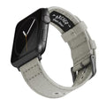 Archer Watch Straps - Canvas Straps for Apple Watch (Ash Gray, Gray, 44/45/46/49mm)