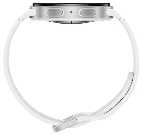 Samsung Galaxy Watch 8 (2025) 40mm LTE Smartwatch, Cushion Design, Fitness Tracker, Sleep Coaching, Running Coach, Energy Score, Heart Rate Tracking, Silver [US Version] (Renewed)