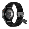 Braided Bands for Samsung Galaxy Watch 7/6/5/4/FE 40mm 44mm/Watch 6 4 Classic 46mm 42mm 47mm 43mm/5 Pro 45mm,One Click No Gap Parachute Elastic Nylon Sport Strap Wristband Galaxy Watch Band Men/Women