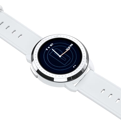 Bushnell Golf iON Elite GPS Watch – Color Touchscreen, Slope‑Adjusted Yardages, 38,000+ Courses, Shot Tracker, USB‑C, Magnetic Charger – White