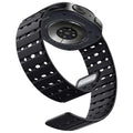 Bandletic Magnetic Silicone Band Compatible with Samsung Galaxy Watch 8 40mm 44mm / Watch 8 Classic 46mm 2025, No Gap Soft Breathable Replacement Strap for Men Women, Black