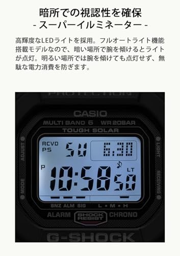 CASIO G-Shock GW-5000U-1JF [20 ATM Water Resistant Solar Radio Wave GW-5000 Series] Shipped from Japan