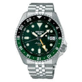 SEIKO 5 Sports SKX GMT Automatic Green Dial Sprite Bezel Men's Watch SSK035