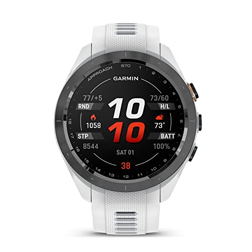Garmin Approach S70, Premium GPS Golf Watch, (Renewed)