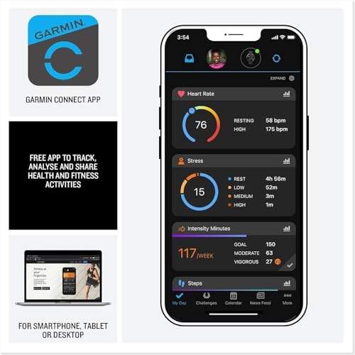 Garmin vívoactive 5, Health and Fitness GPS Smartwatch, AMOLED Display, Up to 11 Days of Battery (Renewed) (Slate)