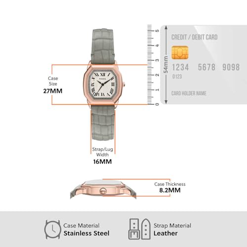 Fossil Harlow Quartz White Dial Ladies Watch ES5435