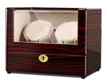CHIYODA Dual Watch Winder for Automatic Watch, Men's and Women's Watches with 2 Mabuchi Motors, LCD Control Touch Screen, Perfect Display for Home and Office