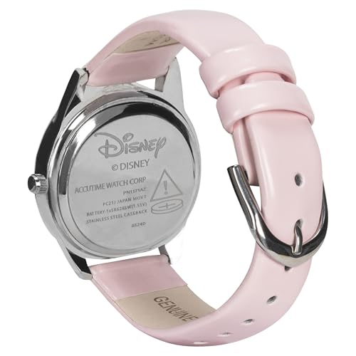 Disney Kids' PN1171 Analog Display Analog Quartz Pink Watch