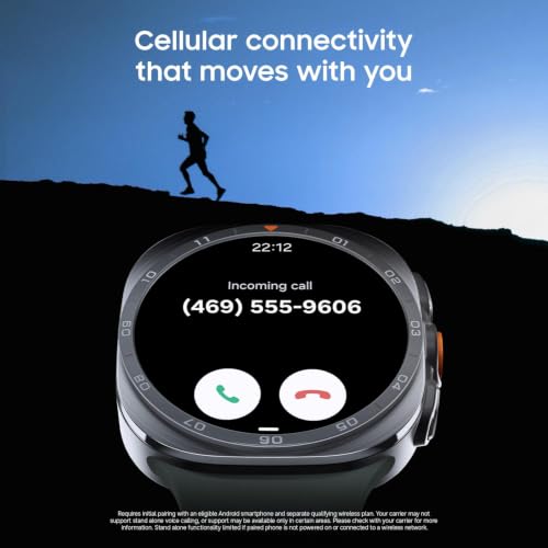 Samsung Galaxy Watch Ultra2, Titanium Gray, 47mm LTE Smartwatch