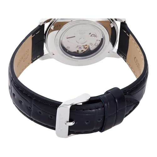 Orient Contemporary Conmuter Men's Automatic Manual Winding Casual Watch AA0C, Black, Casual