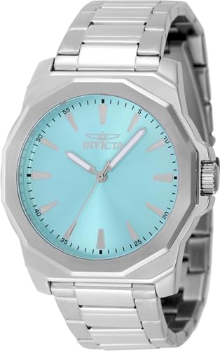 Invicta Speedway Men 42mm Stainless Steel Steel Light Blue dial PC21J Quartz