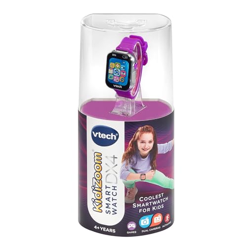 VTech KidiZoom Smartwatch DX4, Purple