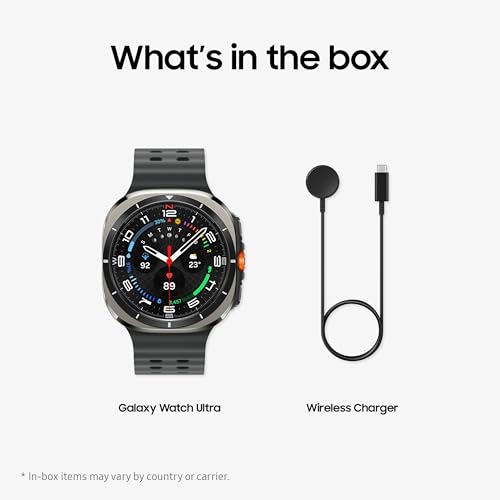 Samsung Galaxy Watch Ultra (2025), Titanium Silver, 47mm LTE Smartwatch