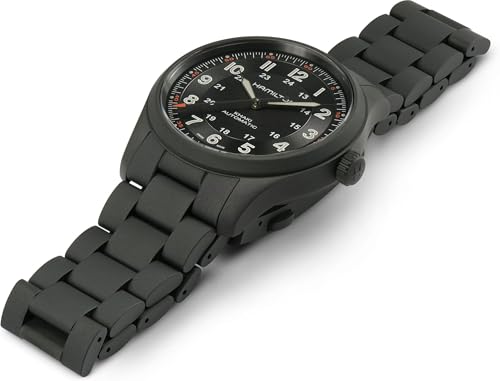 Hamilton Khaki Field Automatic Black Dial Men's Watch H70215130