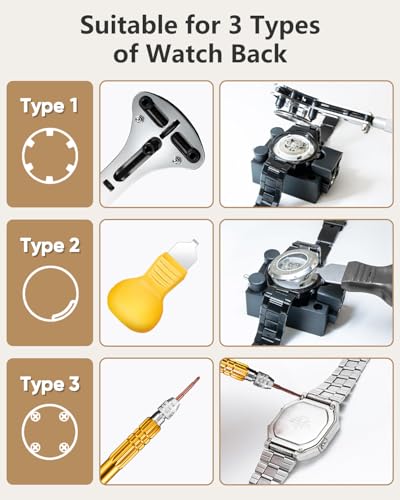 EasyTime Watch Repair Kit 149IN1: Watch Link Removal & Battery Replacement