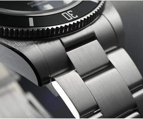 San Martin Watches for Men - NH35 Movement Automatic Dive Watch SN008GD 40mm Mens Watch 20Bar Waterproof Sapphire Crystal Luminous Mechanical Wristwatch (Blue/ SN008D)