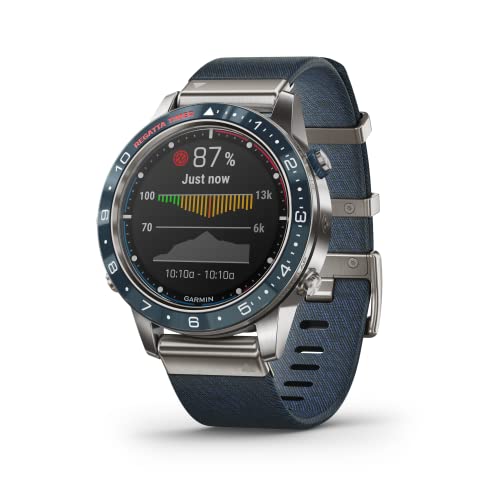 Garmin MARQ Captain, Men's Luxury Tool Watch with Advanced Nautical Features, Track Wind Speed, Direction, Temperature and Tide Information