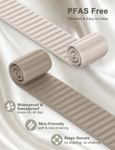 Magnetic Silicone Sport Bands Compatible with Apple Watch Band 40mm 38mm 41mm 42mm 44mm 45mm 46mm 49mm for Women Men, Soft Strap Loop Wristband for iWatch bands Series 11 10 9 8 7 6 5 4 3 2 1 SE Ultra