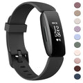AK Band Compatible with Fitbit Inspire 2 Bands for Women Men, Adjustable Replacement Sport Wristbands Straps for Fitbit Inspire 2 / Ace 3 (Black)