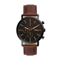 Luther Chronograph Brown Leather Watch