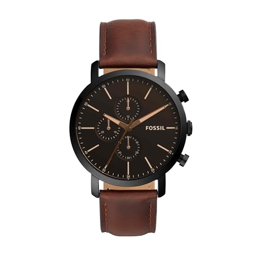 Luther Chronograph Brown Leather Watch