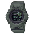 G-Shock Men's Casio Digital Power Trainer Connected Green Resin Watch GBD800UC-3