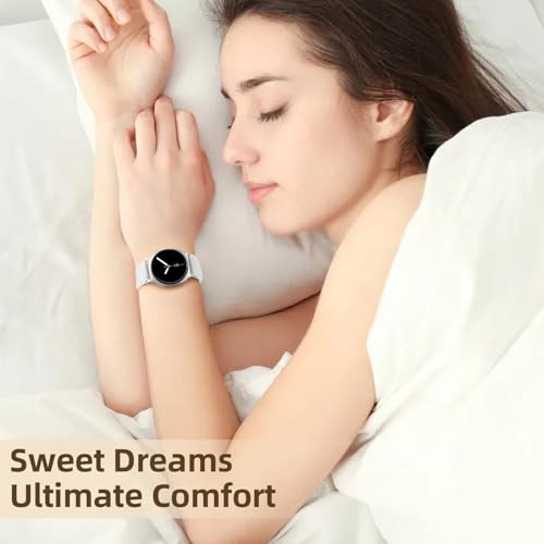 Easuny 12 Pack Stretchy Bands Compatible with Samsung Galaxy Watch 8 Band 40mm 44mm, Samsung Galaxy Watch 8 Classic 46mm Loop, Elastic Nylon Fabric No Gap Sport Strap Replacement for Women Men