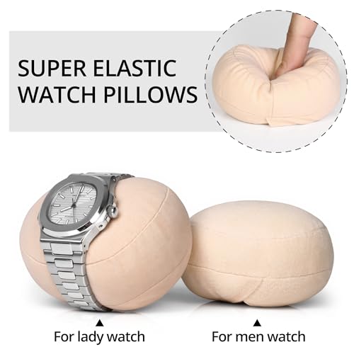 TRIPLE TREE Single Watch Winder Newly Upgraded, with Flexible Plush Pillow, in Wood Shell and Black Leather, Japanese Motor, 4 Rotation Mode Setting, Fit Lady and Man Automatic Watches