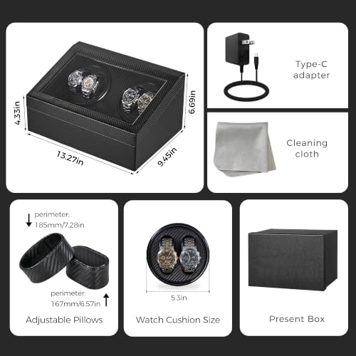YUNSCEND Watch Winder for Automatic Watches, Automatic Watch Winder