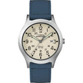 Timex Unisex TW4B13800 Expedition Scout 36mm Blue/Natural Nylon Strap Watch