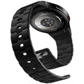 Bandletic Magnetic Silicone Band Compatible with Samsung Galaxy Watch 7 6 5 4 FE 40mm 44mm/for Galaxy Watch 6 4 Classic 43mm 47mm 42mm 46mm/Watch 5 Pro 45mm, 20mm No Gap Strap for Men Women, Black